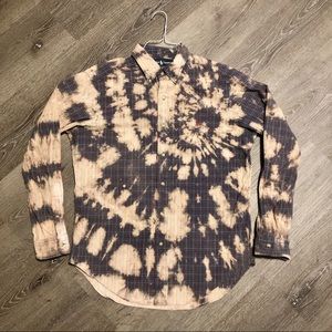 Ralph Lauren Custom Dyed Plaid Shirt